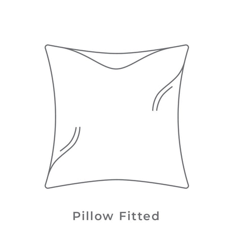 Berlin Gardens 24" x 24 Throw Pillow Fitted Feather - LFTDFTP2424 