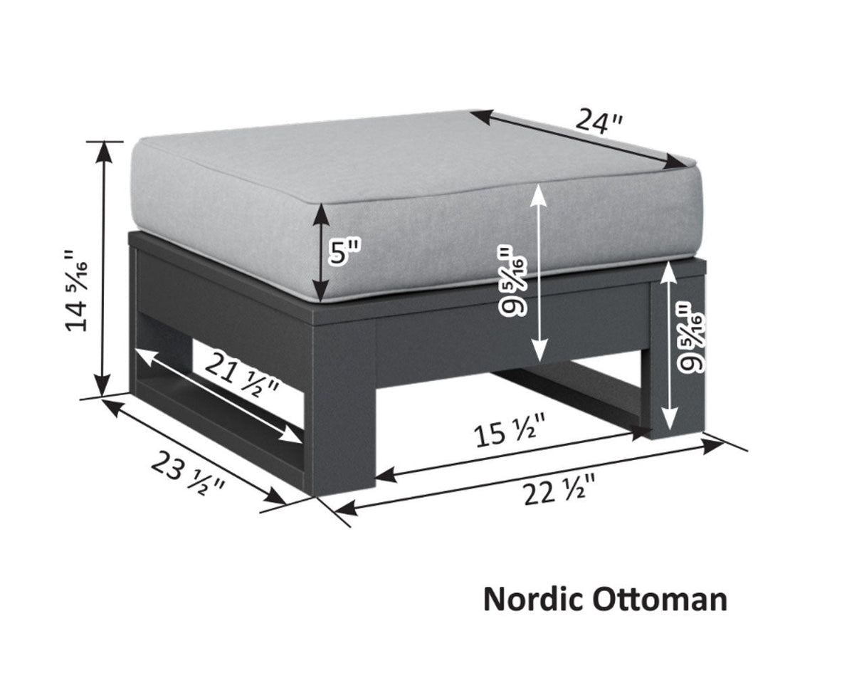 Berlin Gardens 4 Piece Nordic Deep Seating Collection 1
