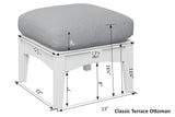 Berlin Gardens 5 Piece Classic Terrace Deep Seating Collection 3