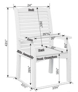 Berlin Gardens 5 Piece Garden Classic Classic Terrace Dining Collection 1