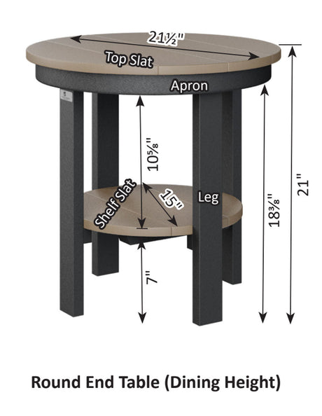 Berlin Gardens 5 Piece Mayhew Adirondack Collection 1