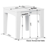 Berlin Gardens 6 Piece Classic Terrace Deep Seating, Dining Collection 1