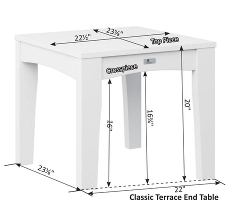 Berlin Gardens 6 Piece Classic Terrace Deep Seating, Dining Collection 1
