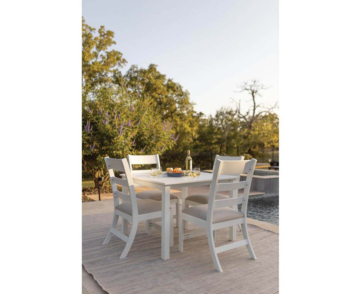 Berlin Gardens Berkley 42" x 42" Expandable Table with Standard Top - BET4262D 1