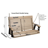 Berlin Gardens Casual-Back Double Swing - PLTS4800SS 2