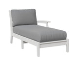 Berlin Gardens Classic Terrace Chaise Left Arm Chaise Lounge Chair - CTLCL3163 2