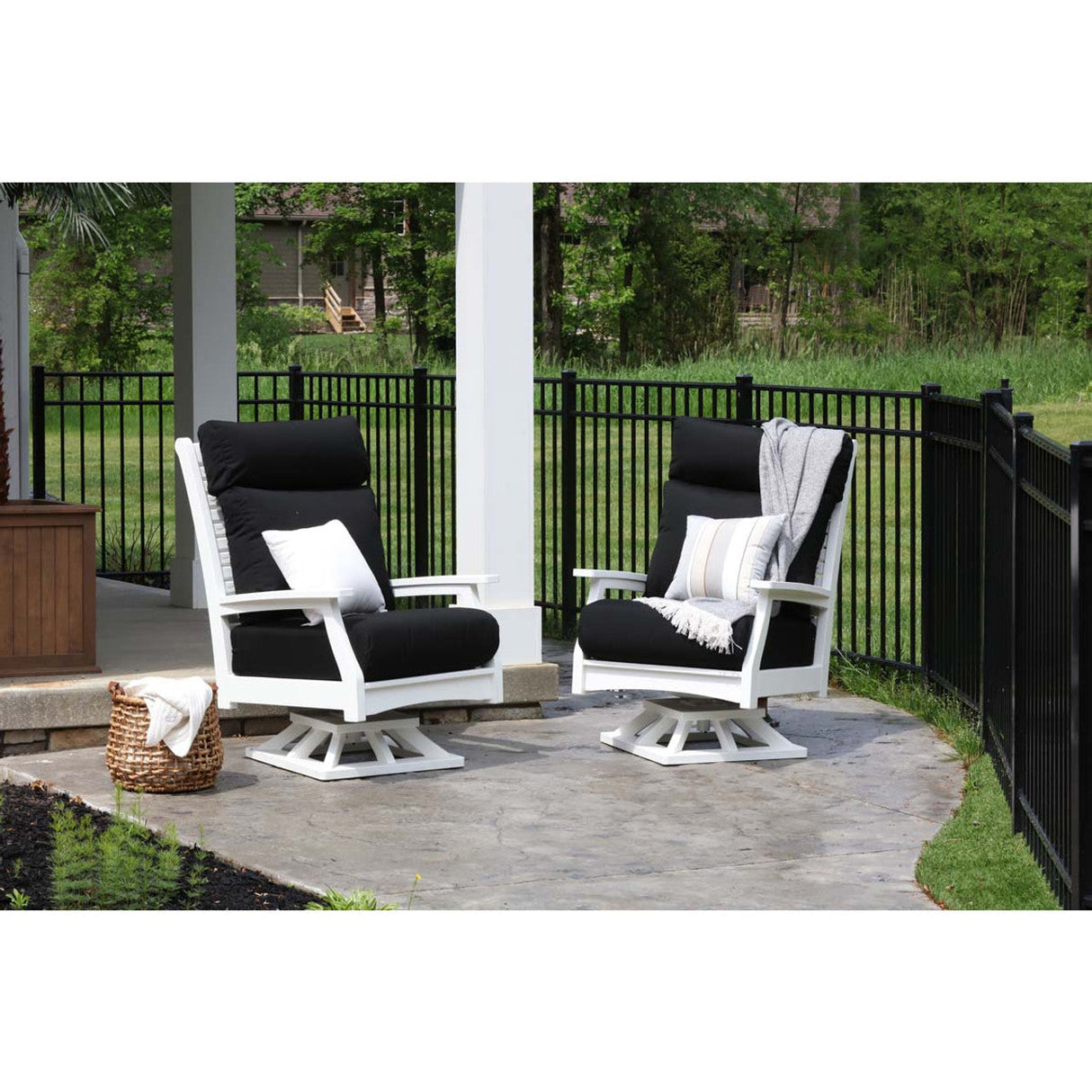 Berlin Gardens Classic Terrace Swivel Rocker - CTSR3034 3