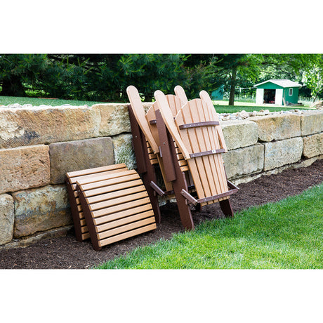 Berlin Gardens Comfo-Back Folding Adirondack Chair - PFAC3240 3