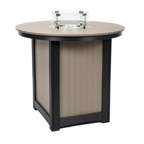 Berlin Gardens Donoma Hammered Top 44" Round Fire Table Bar - DHFT3944B 