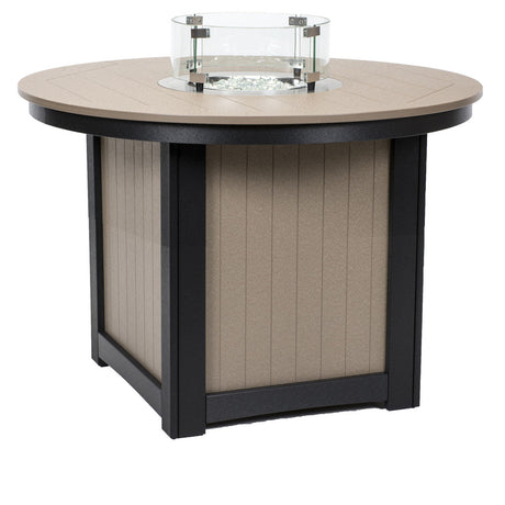 Berlin Gardens Donoma Hammered Top 44" Round Fire Table Dining - DHFT3044D 