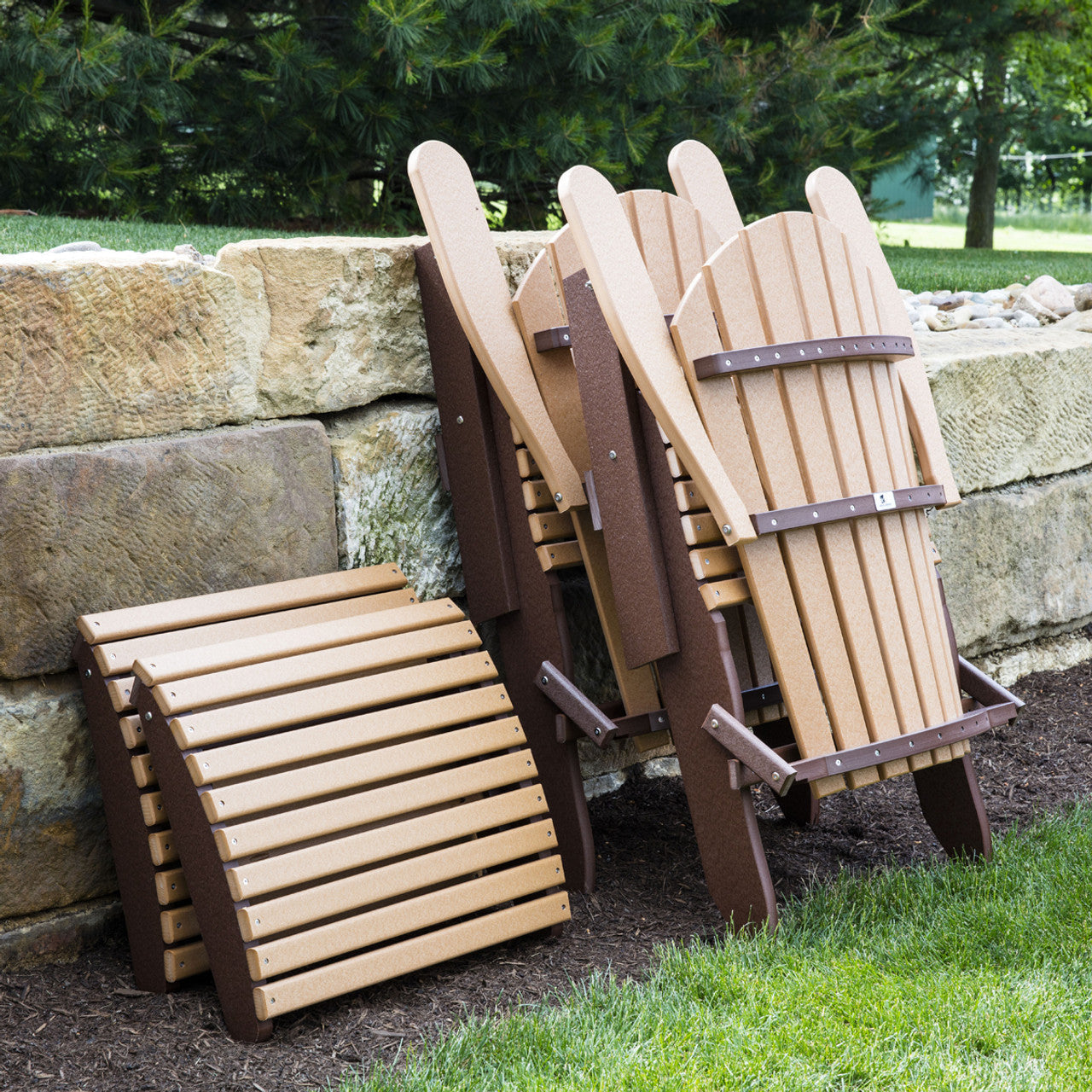 Berlin Gardens Adirondack Footstool - Thumbnail 5