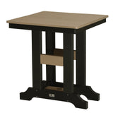 Berlin Gardens Garden Classic Hammered Top 28" Square Dining Table - GCHF0028D 