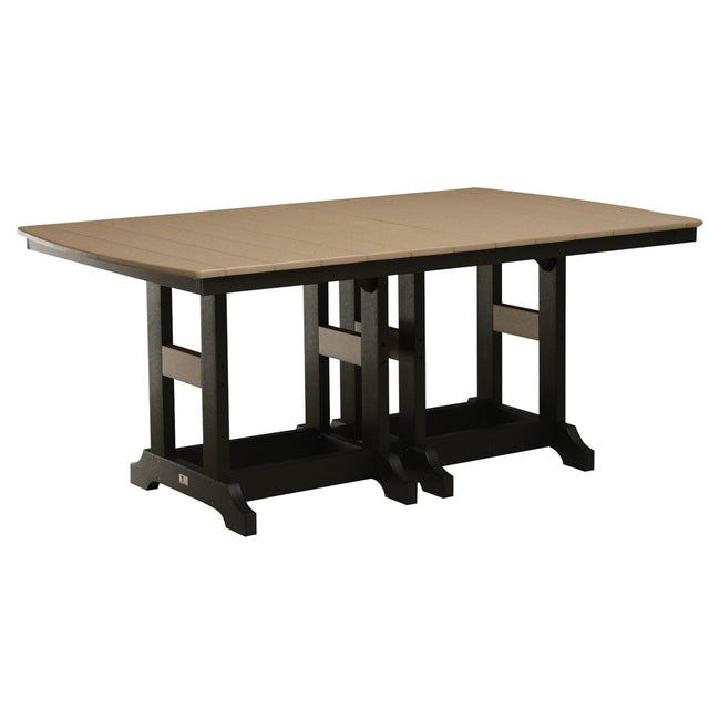 Berlin Gardens Garden Classic Standard Top 44" x 72" Rectangular Counter Table - GCIT4472C 