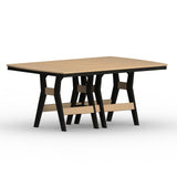 Berlin Gardens Harbor Bar Tables Standard Top 44" x 72" Rectangular Bar Table - HRT4472B 
