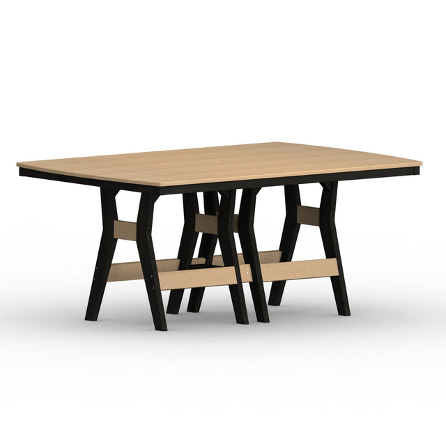 Berlin Gardens Harbor Bar Tables Standard Top 44" x 72" Rectangular Bar Table - HRT4472B 