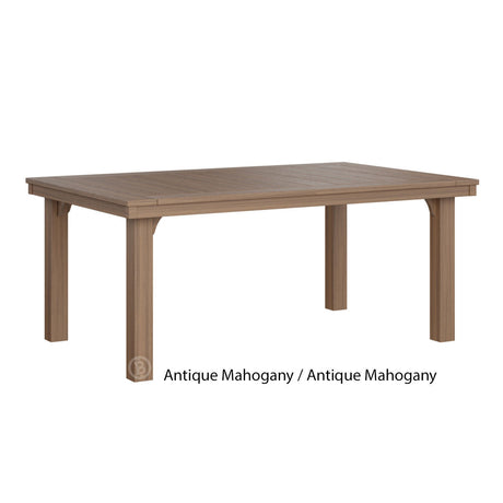 Berlin Gardens Homestead 44" x 72" Dining Table - HDT4472D 4
