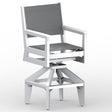 Berlin Gardens Mayhew Sling Swivel Bar Chair - MHSSB2245 