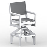 Berlin Gardens Mayhew Sling Swivel Bar Chair - MHSSB2245 