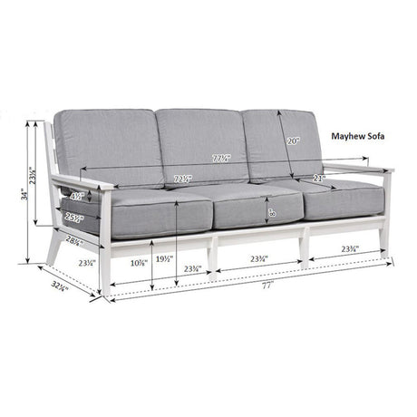 Berlin Gardens Mayhew Sofa - MHS7834 2
