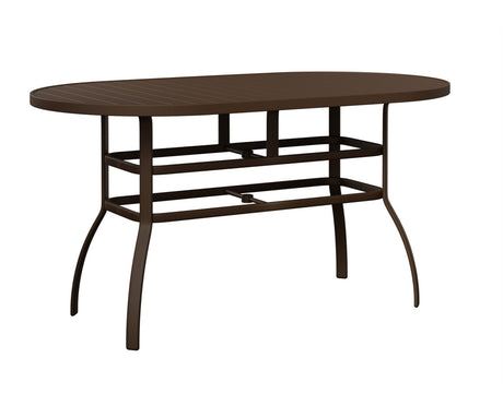 Berlin Gardens Murphy 42" x 76" Oblong Bar Table - MOT4276B 