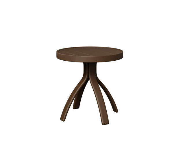 Berlin Gardens Murphy Aluminum Dining End Table - MET1819 
