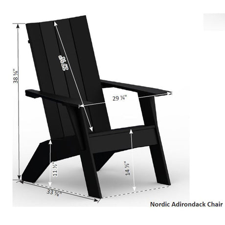 Berlin Gardens Nordic Adirondack Chair - NAC2939 7