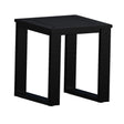 Berlin Gardens Nordic Square End Table - NSET1819 