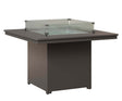 Berlin Gardens Numa 47" Square Dining Height Fire Table with Standard Top - NSFT3147D 