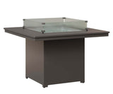 Berlin Gardens Numa 47" Square Dining Height Fire Table with Standard Top - NSFT3147D 