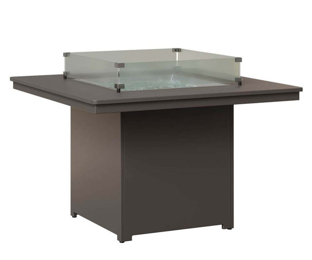 Berlin Gardens Numa 47" Square Dining Height Fire Table with Standard Top - NSFT3147D 