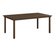 Berlin Gardens Vida 44" x 73" Rectangular Aluminum Dining Table - VART4473D 