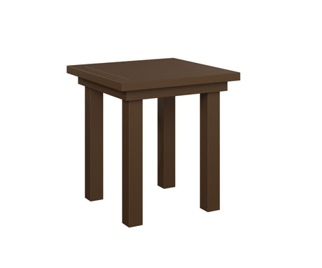 Berlin Gardens Vida Aluminum Dining End Table - VAET1819 