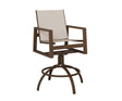 Berlin Gardens Vida Padded Sling Swivel Bar Chair - VSBPS 
