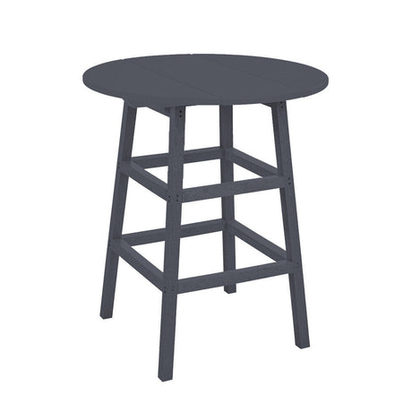 C. R. Plastics 32" Round Counter Table - TB03C-TT03 4