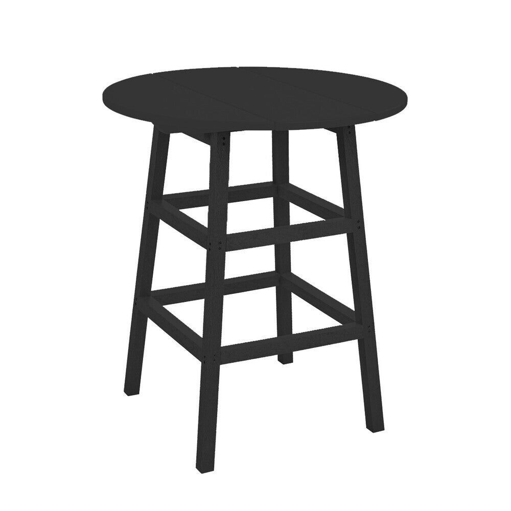 C. R. Plastics 32" Round Pub Table - TB03-TT03 1
