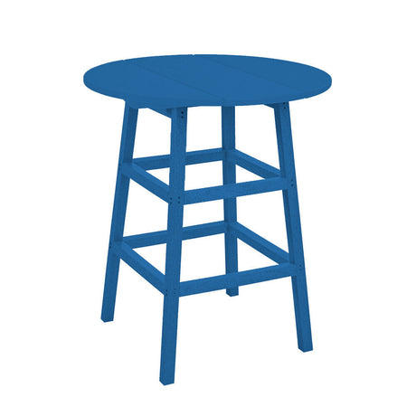 C. R. Plastics 32" Round Pub Table - TB03-TT03 6
