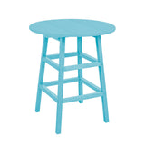 C. R. Plastics 32" Round Pub Table - TB03-TT03 7