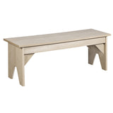 C. R. Plastics 4 ft Basic Bench - DISCONTINUED - B02 