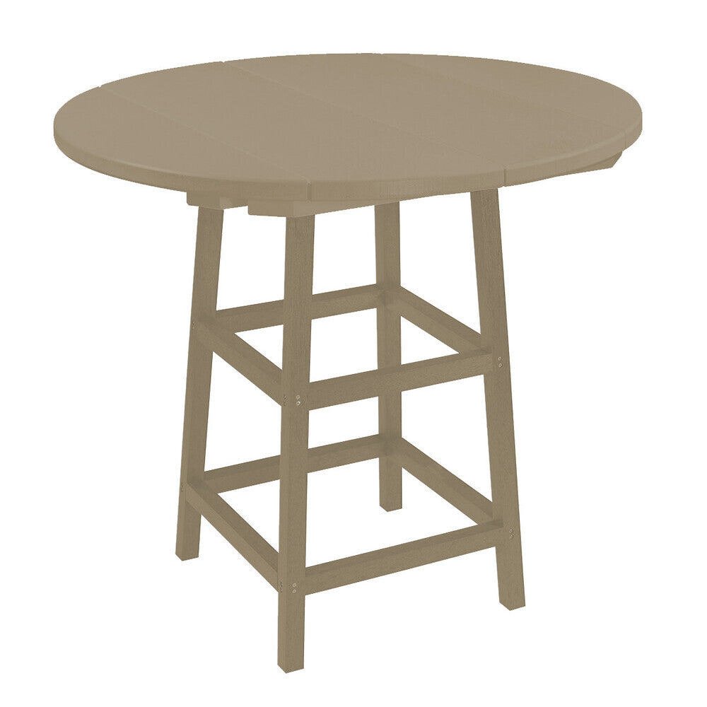 C. R. Plastics 40" Round Counter Table - TB03C-TT04 3