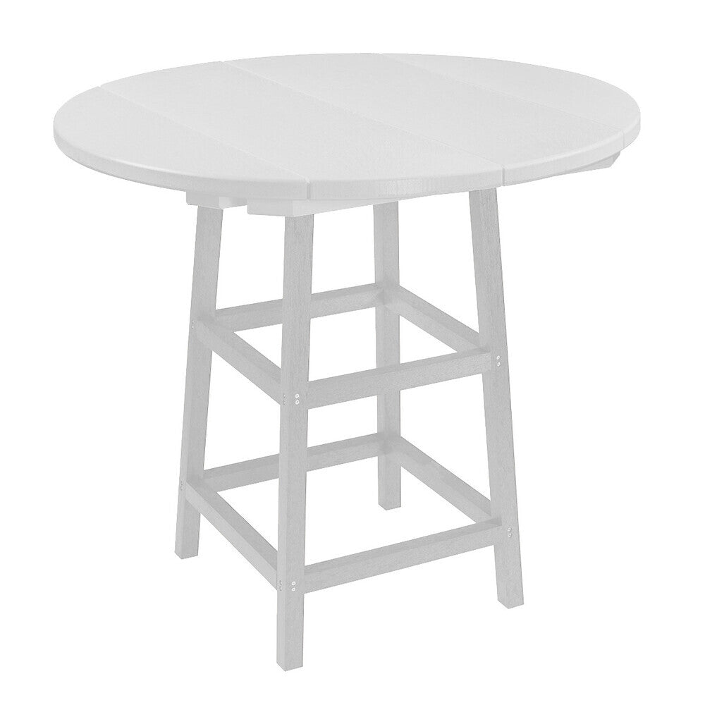 C. R. Plastics 40" Round Pub Table - TB03-TT04 4