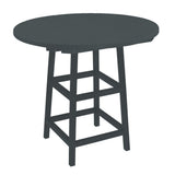 C. R. Plastics 40" Round Pub Table - TB03-TT04 6
