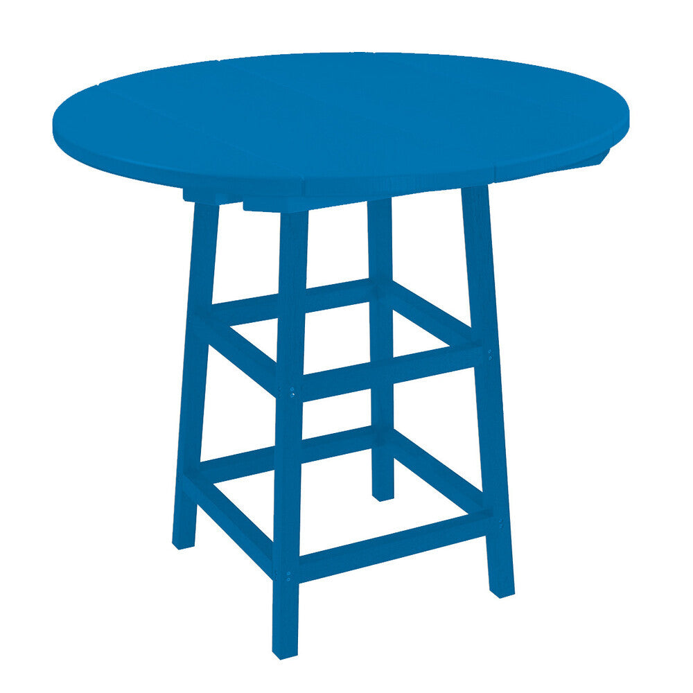 C. R. Plastics 40" Round Pub Table - TB03-TT04 7