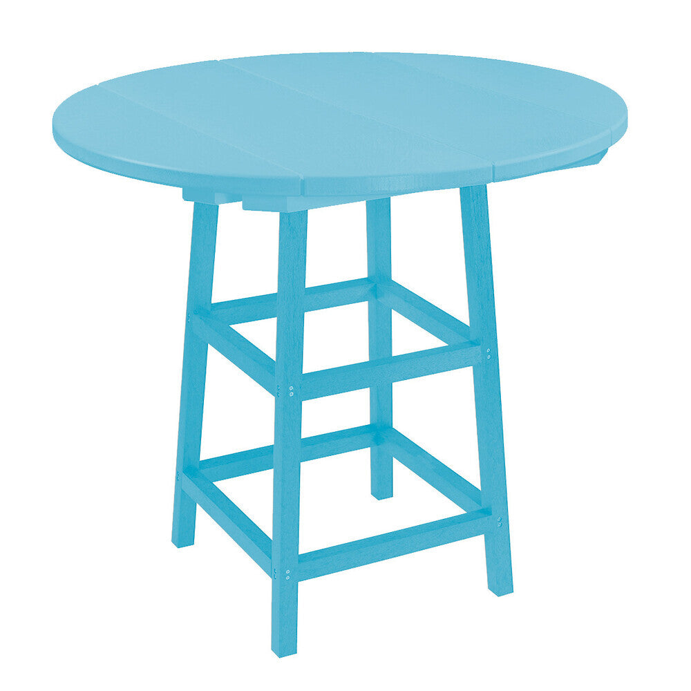 C. R. Plastics 40" Round Pub Table - TB03-TT04 8