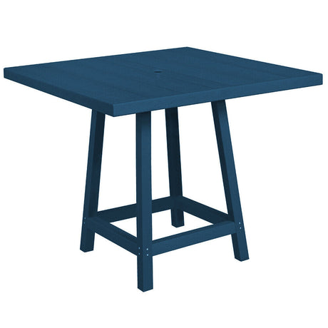 C. R. Plastics 40" Square Premium Pub Table - TB23-TT13 4