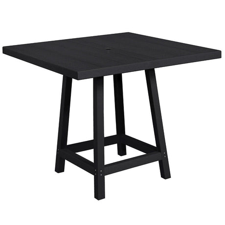C. R. Plastics 40" Square Premium Pub Table - TB23-TT13 5