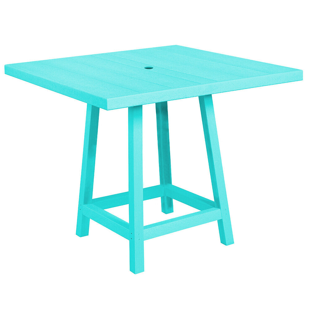 C. R. Plastics 40" Square Premium Pub Table - TB23-TT13 6