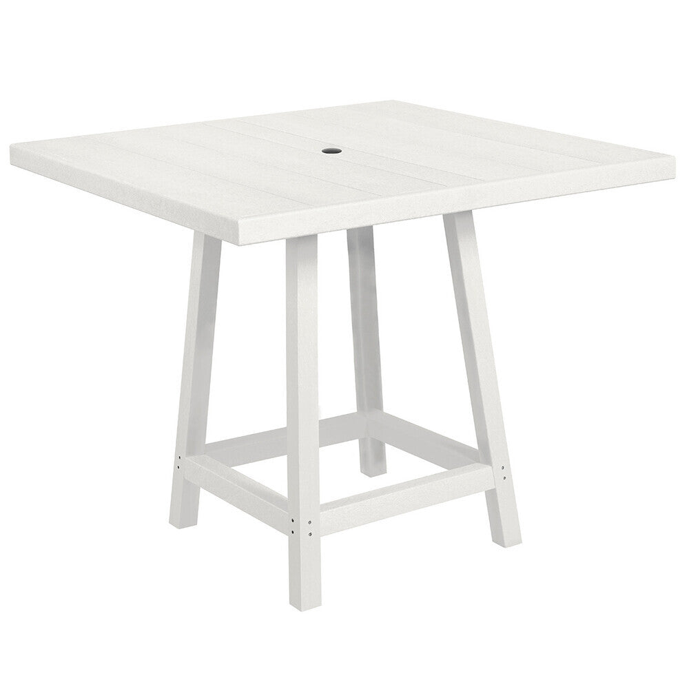 C. R. Plastics 40" Square Premium Pub Table - TB23-TT13 9