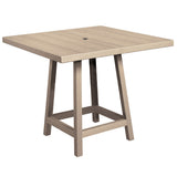 C. R. Plastics 40" Square Premium Pub Table - TB23-TT13 