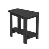 C. R. Plastics Adirondack Side Table, Black - LIQUIDATION - T04-LIQ-BLACK 