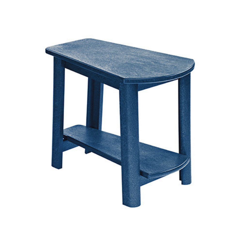 C. R. Plastics Adirondack Side Table, Navy - LIQUIDATION - T04-LIQ-NAVY 